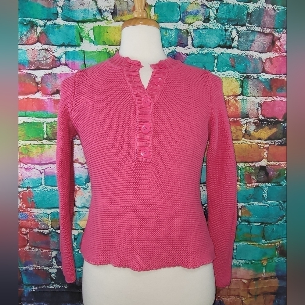 𝅺liz Claiborne knit sweater